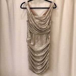Women’s Express gold dress size 6